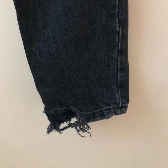 ✨ Zara | Distressed Black Faded Jeans - Picture 4 of 5